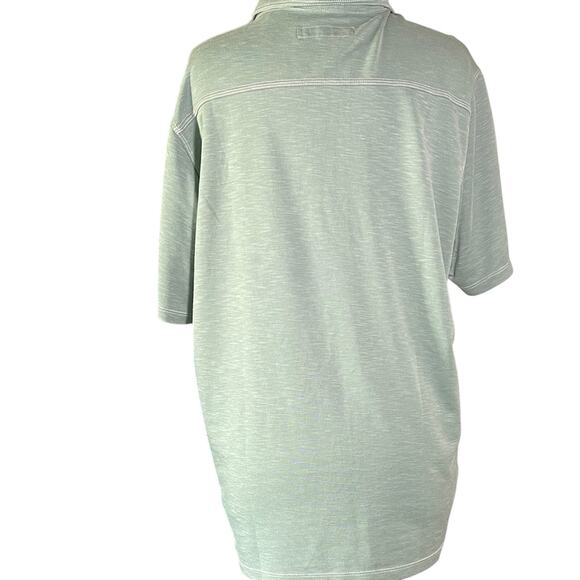 Tommy Bahama Mint Green Polo Shirt - Picture 3 of 4